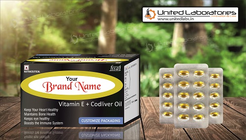 Vitamin E + Codliver Oil Capsules