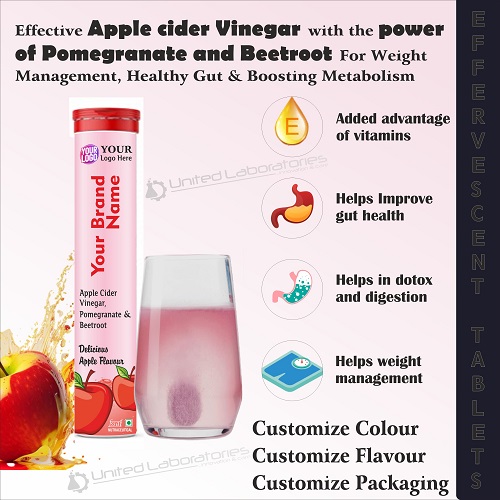 Apple cider Vinegar + Pomegranate and Beetroot Tablets